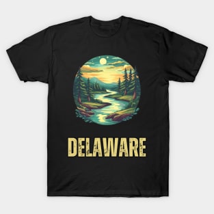 Delaware State USA T-Shirt